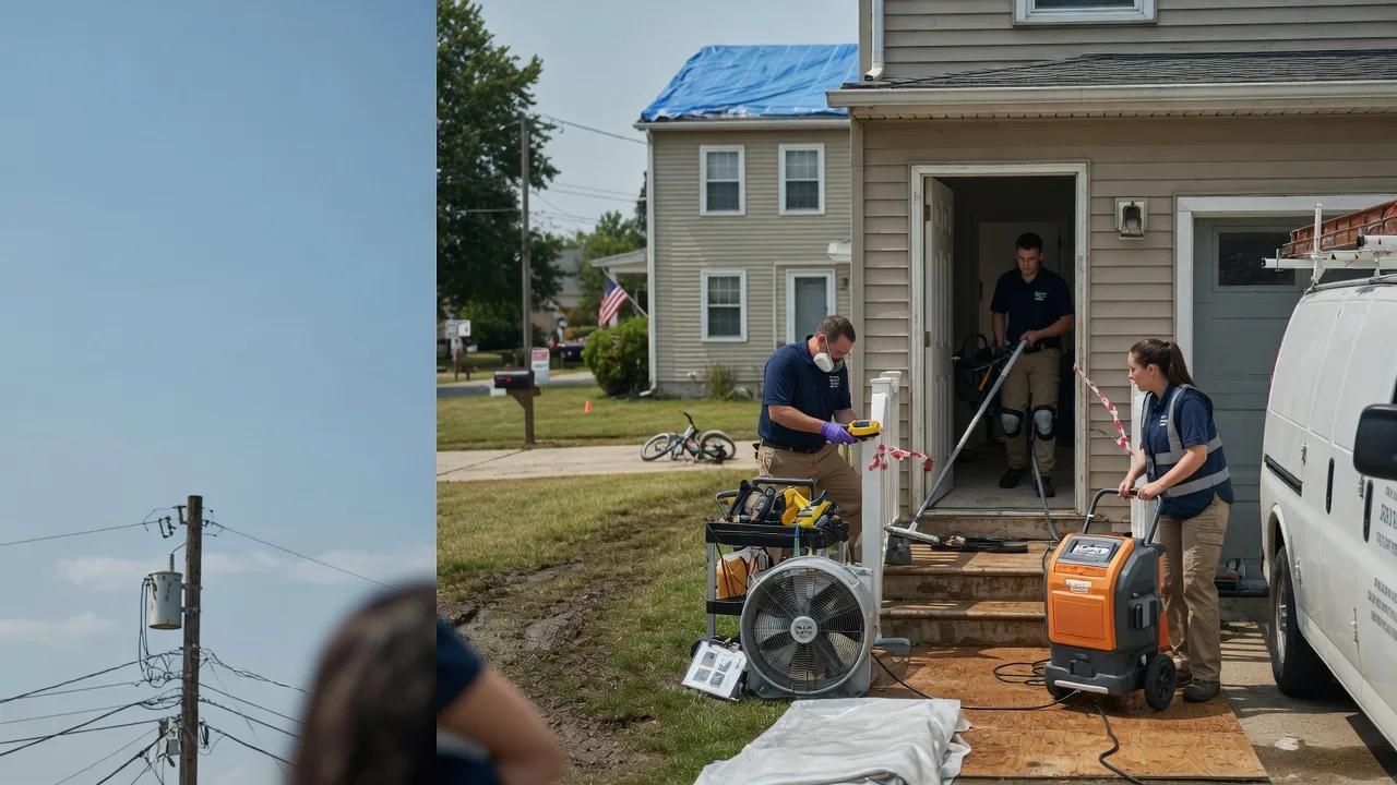Water Damage Repair in River Falls, WI near me